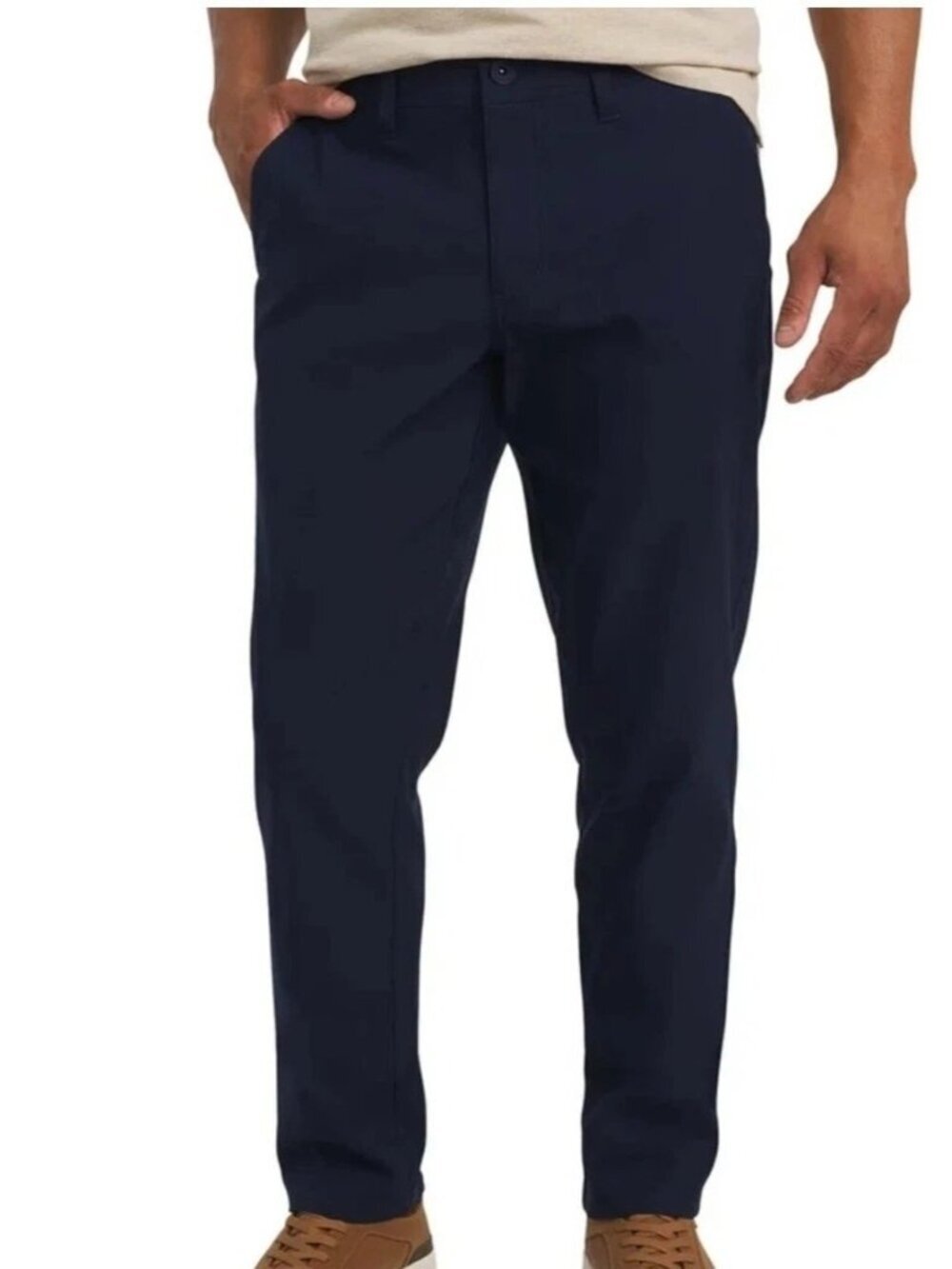 NWT Weatherproof Vintage Men's 32x34 Blue Tech Pant Straight Fit Active Stretch